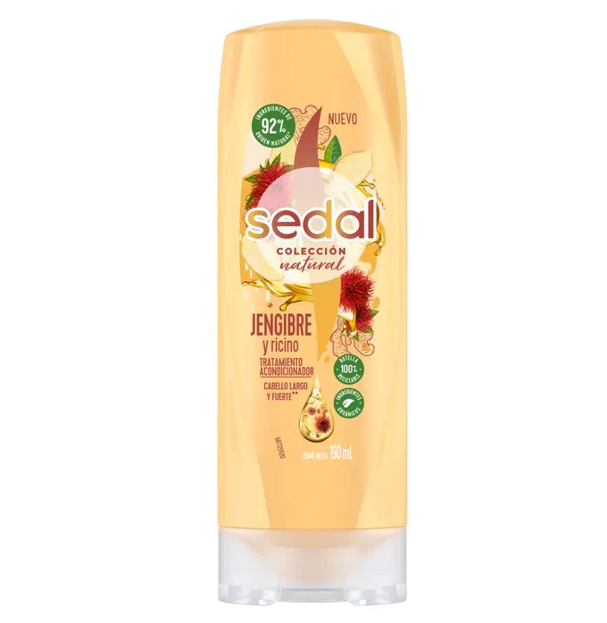SEDAL ACONDICIONADOR 190ML JENGIBRE Y RICINO